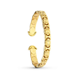 18KT BRAZALETE ORO AMARILLO RIGIDO