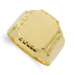 18K SELLO ORO AMARILLO RECTANGULAR. 12X15 MM CUERPO 5 MM 18K SELLO ORO AMARILLO RECTANGULAR. 12X15 MM CUERPO 5 MM