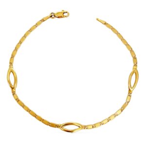 18K PULSERA FINA MOTIVO. 3.10 GR 18K PULSERA FINA MOTIVO. 3.10 GR