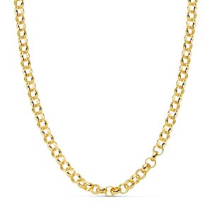 18K CADENA ROLO HUECA 45CM 5.5 MM 18K CADENA ROLO HUECA 45CM 5.5 MM