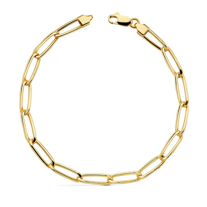 18K PULSERA BILBAO 4 MM 4.45 GR APROX. 19.5 CM