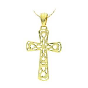 18K CRUZ ORO AMARILLO FILIGRANA 35X23 MM 18K CRUZ ORO AMARILLO FILIGRANA 35X23 MM
