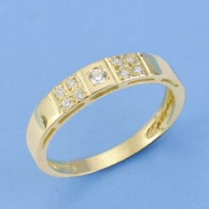 18K SORTIJA COMUNION CIRCONITAS