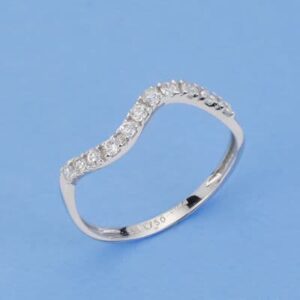 18K SORTIJA ORO BLANCO CIRCONITAS 18K SORTIJA ORO BLANCO CIRCONITAS