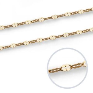 18K CADENA MACIZA 40 CM