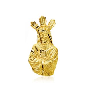 18K CRISTO CAUTIVO SILUETA 27X13 MM